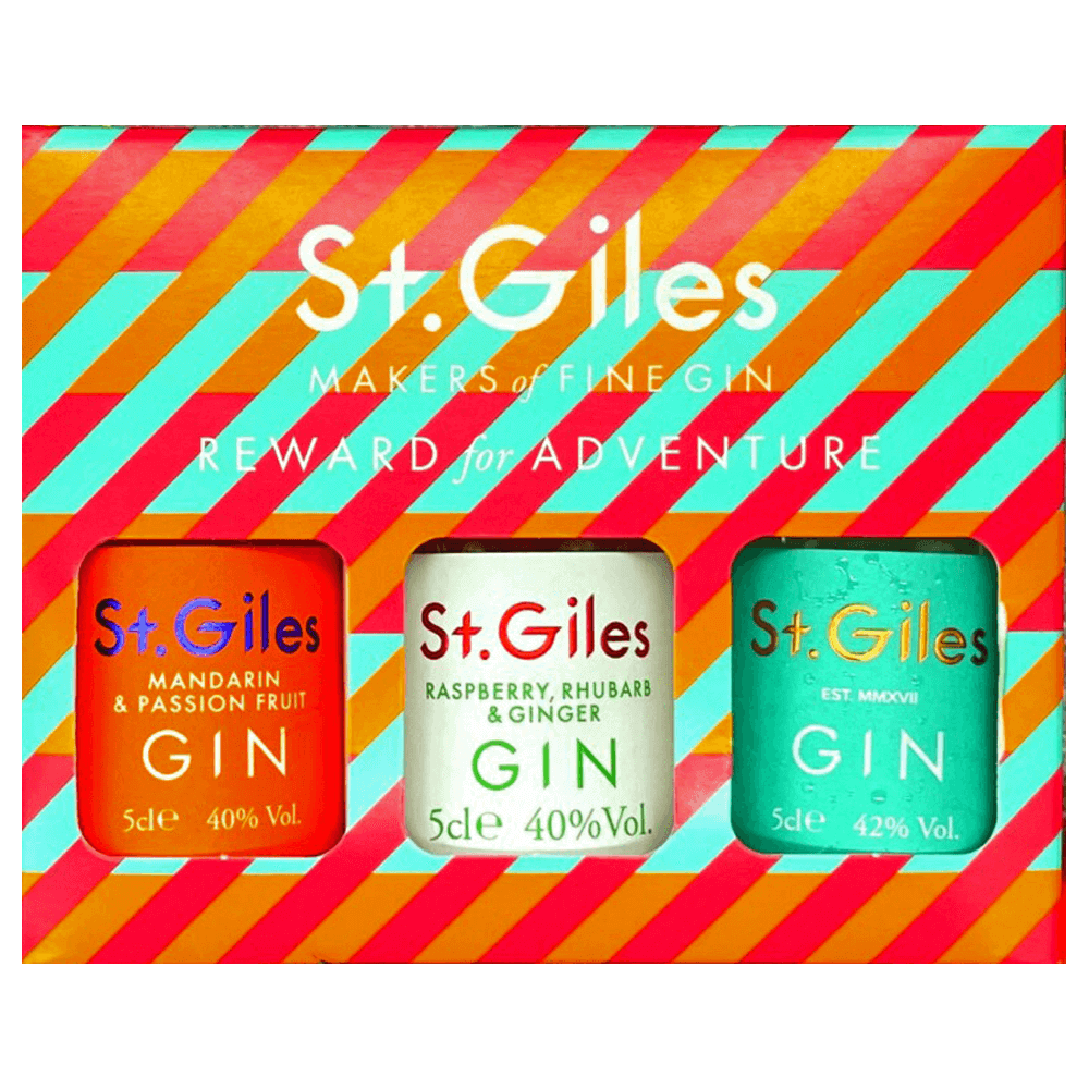 St.Giles Gin Miniatures Gift Set 3x 5cl